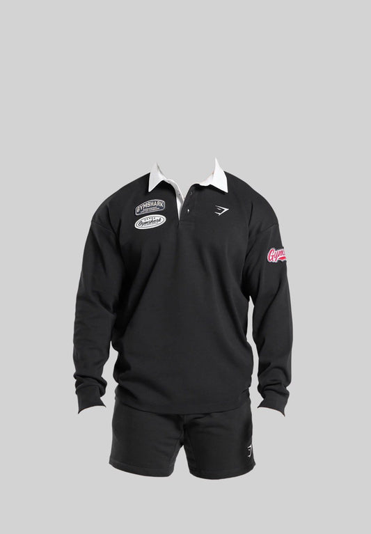 GYMSHARK MEN RUGBY SHIRT Oversized Fit
